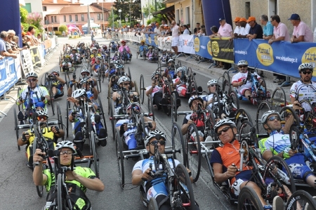 Olgiate Olona (VA) e Cermenate (CO), due tappe fondamentali verso il successo nel Giro d’Italia di Handbike